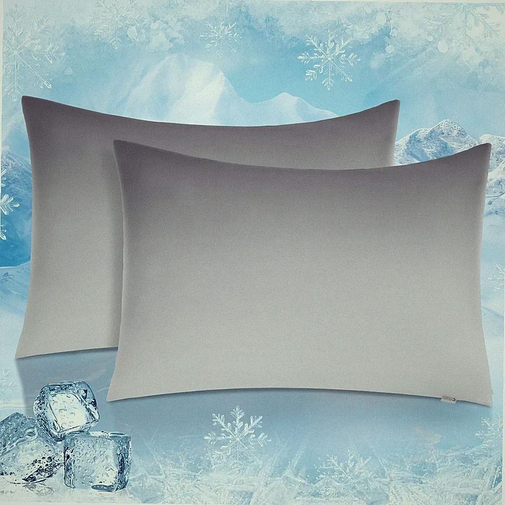Cooling Pillow Cases, 2 Pack Arc-Chill Q-max 0.5 Gradient Cool Pillowcases fo...