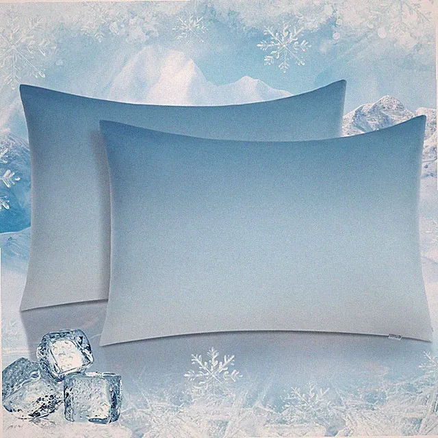Cooling Pillow Cases, 2 Pack King Size Arc-Chill Q-max 0.5 Gradient Cool Pi...