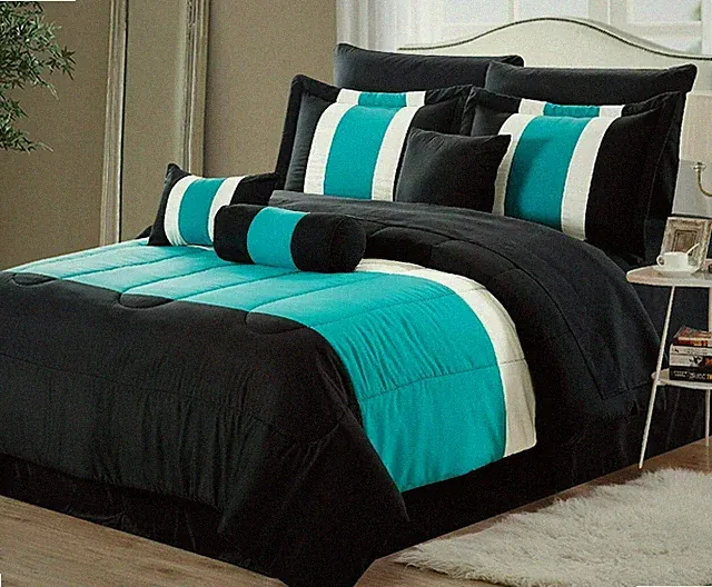 Empire Home 8-Piece Comforter SHEET SET INCLUDED / ALL SIZES - Overstock Sale !!