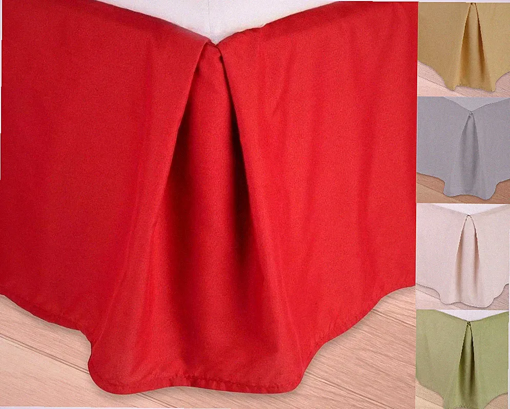 New REGULAR Microfiber Dust Ruffle Bed Skirt Bedding Bed Dressing Bedroom Decor